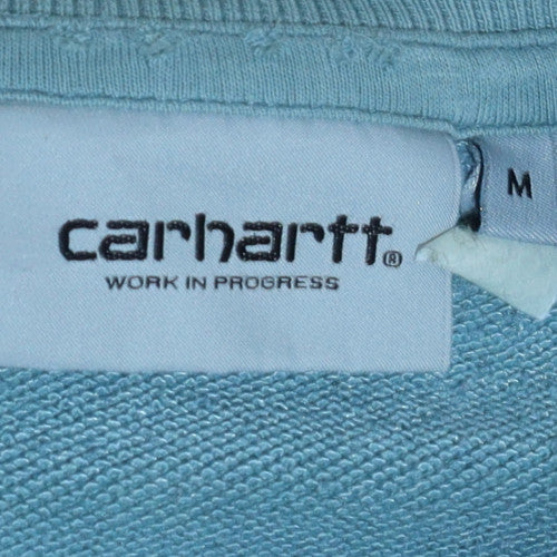 Mens UK Size M Carhartt Blue Pullover Sweatshirt