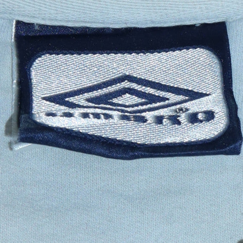 Mens UK Size S Umbro White Pullover Sweatshirt