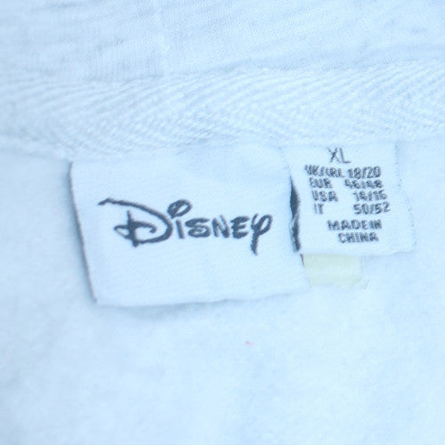 Womens UK Size XL Disney Grey Pullover Hoodie