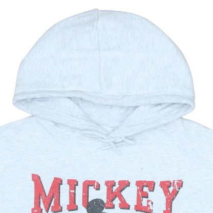 Womens UK Size XL Disney Grey Pullover Hoodie