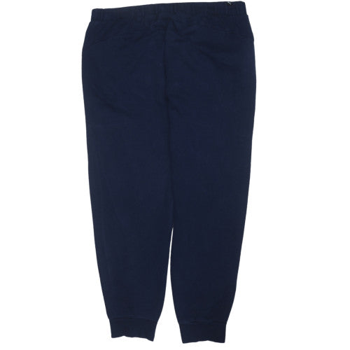 Mens UK Size XL PUMA Regular Fit Jogger Blue Trousers