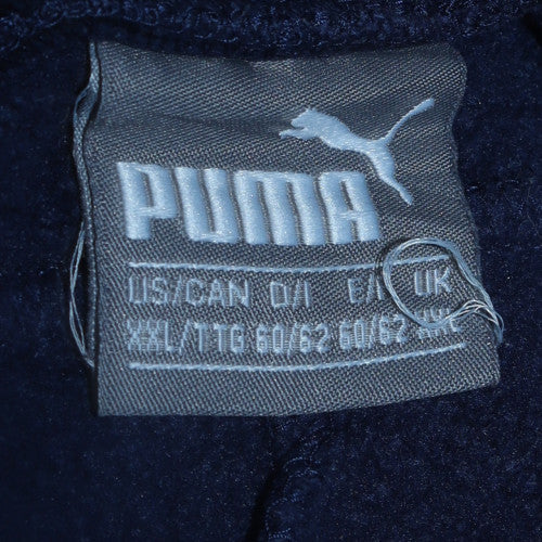Mens UK Size XL PUMA Regular Fit Jogger Blue Trousers