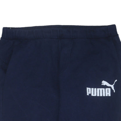 Mens UK Size XL PUMA Regular Fit Jogger Blue Trousers