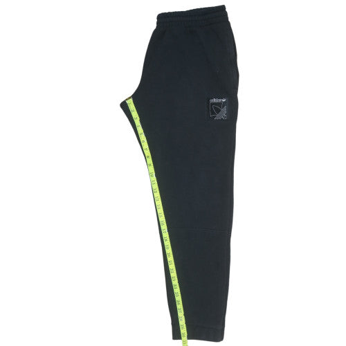 Mens UK Size XL adidas Regular Fit Jogger Black Trousers