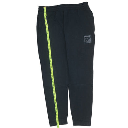 Mens UK Size XL adidas Regular Fit Jogger Black Trousers