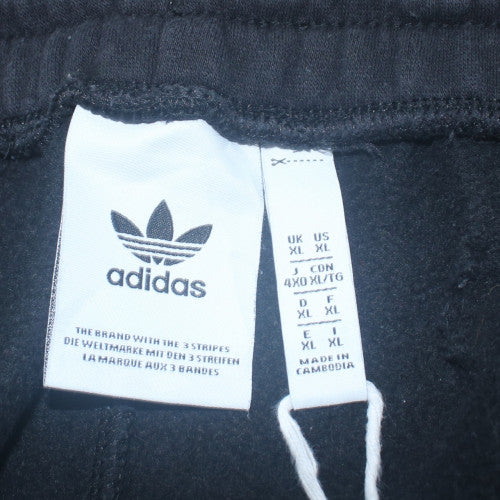 Mens UK Size XL adidas Regular Fit Jogger Black Trousers