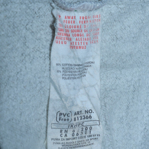 Mens UK Size XL PUMA Grey Pullover Hoodie