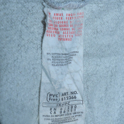 Mens UK Size XL PUMA Grey Pullover Hoodie