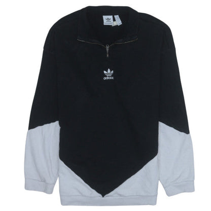 Mens UK Size M adidas Black Pullover Sweatshirt