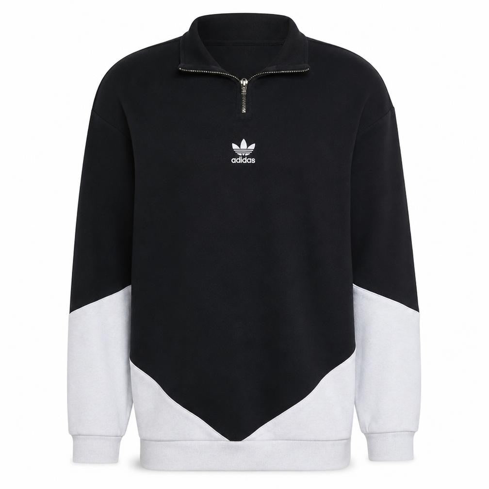 Mens UK Size M adidas Black Pullover Sweatshirt