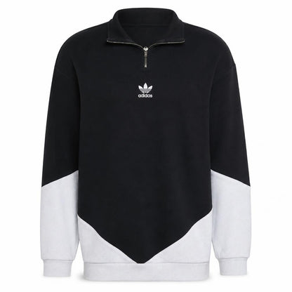 Mens UK Size M adidas Black Pullover Sweatshirt