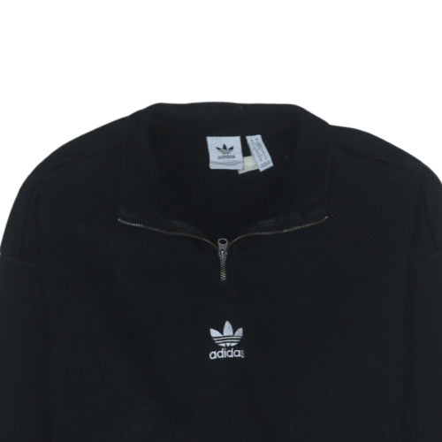 Mens UK Size M adidas Black Pullover Sweatshirt