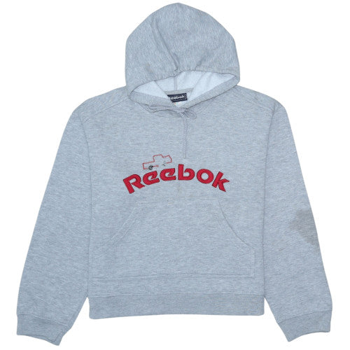 Womens UK Size L Reebok Grey Pullover Hoodie