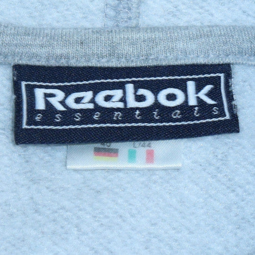 Womens UK Size L Reebok Grey Pullover Hoodie