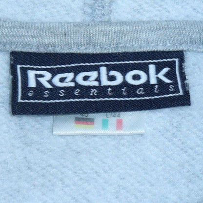 Womens UK Size L Reebok Grey Pullover Hoodie