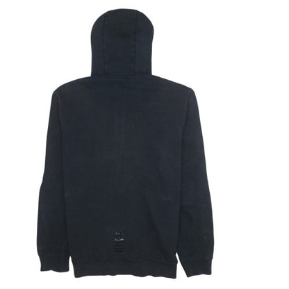Mens UK Size L Emporio Armani Black Full Zip Hoodie