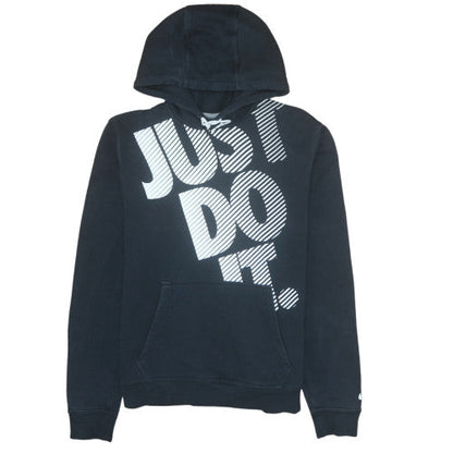 Mens UK Size L Nike Black Pullover Hoodie