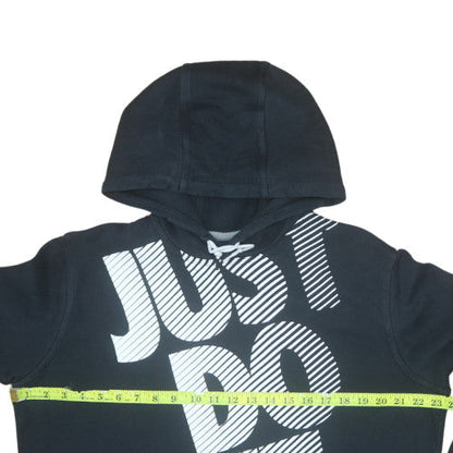 Mens UK Size L Nike Black Pullover Hoodie