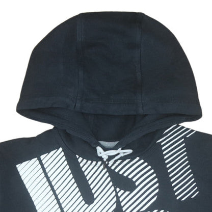 Mens UK Size L Nike Black Pullover Hoodie