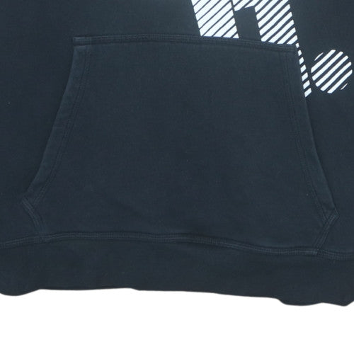 Mens UK Size L Nike Black Pullover Hoodie