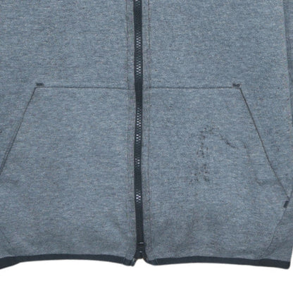 Mens UK Size S Nike Grey Full Zip Hoodie