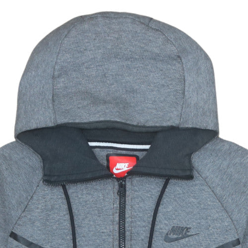 Mens UK Size S Nike Grey Full Zip Hoodie