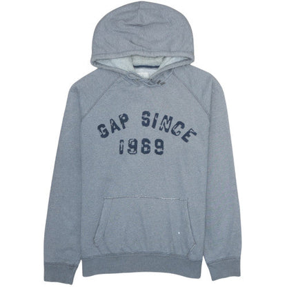 Mens UK Size L Gap Grey Pullover Hoodie