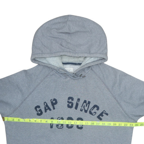 Mens UK Size L Gap Grey Pullover Hoodie