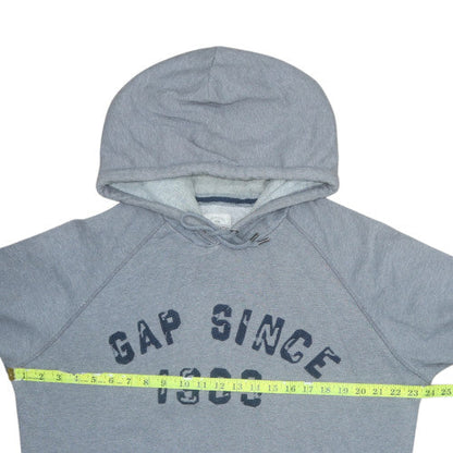 Mens UK Size L Gap Grey Pullover Hoodie
