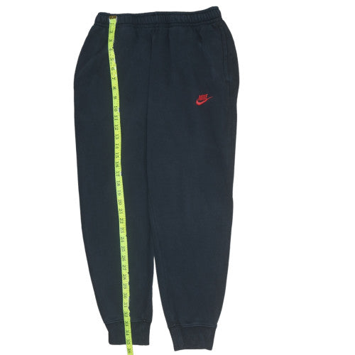 Mens UK Size M Nike Regular Fit Jogger Black Trousers