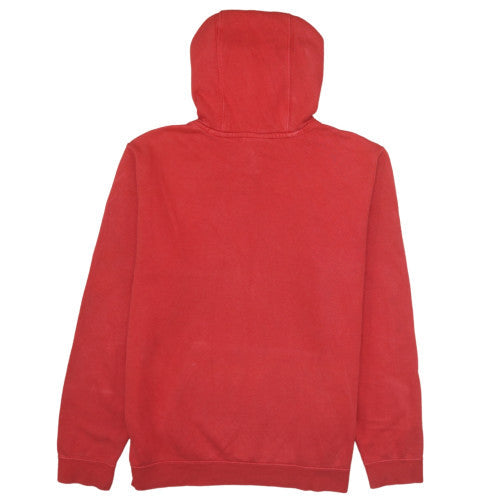 Mens UK Size L Nike Red Pullover Hoodie
