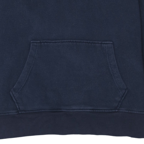 Mens UK Size L Levi's Blue Pullover Hoodie