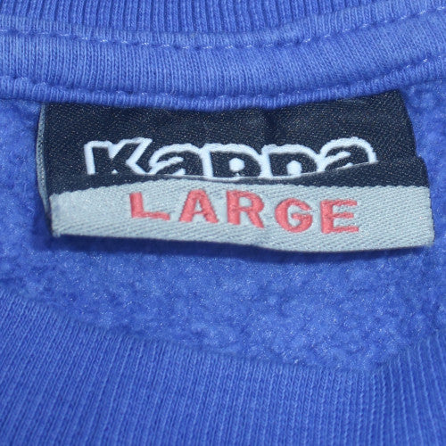 Mens UK Size L Kappa Blue Pullover Sweatshirt