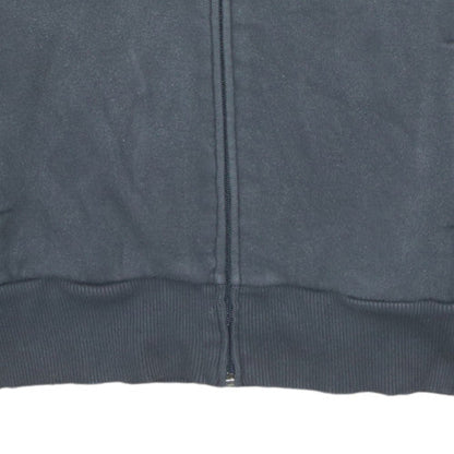 Womens UK Size 12 adidas Grey Full Zip Sweatshirt