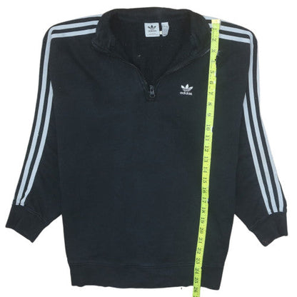 Womens UK Size 8 adidas Black Pullover Sweatshirt