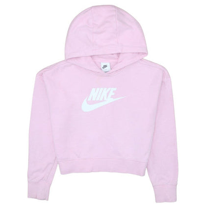 Womens UK Size XL Nike Pink Pullover Hoodie