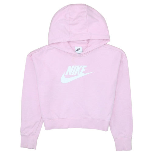 Womens UK Size XL Nike Pink Pullover Hoodie