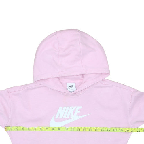 Womens UK Size XL Nike Pink Pullover Hoodie