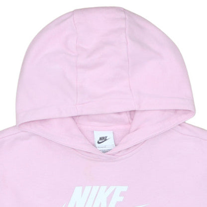 Womens UK Size XL Nike Pink Pullover Hoodie