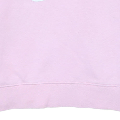Womens UK Size XL Nike Pink Pullover Hoodie
