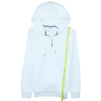 Mens UK Size M Reebok White Pullover Hoodie
