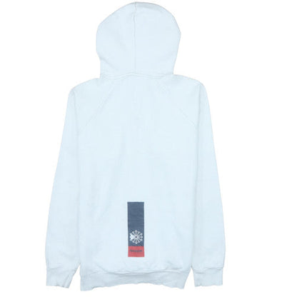 Mens UK Size M Reebok White Pullover Hoodie