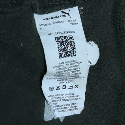 Mens UK Size XL PUMA Green Full Zip Hoodie