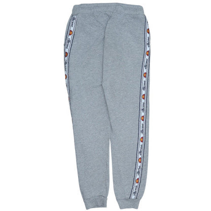 Ellesse Womens Grey Jogger Sweatpants UK 8 Cotton Blend Side Stripe