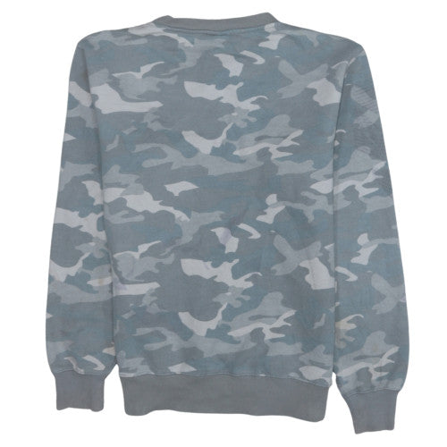 Womens UK Size 12 ellesse Grey Pullover Sweatshirt
