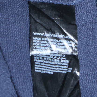 Mens UK Size XL Calvin Klein Blue Pullover Sweatshirt