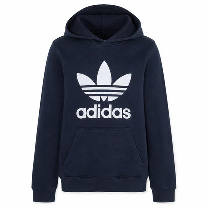 Mens UK Size L adidas Blue Pullover Hoodie