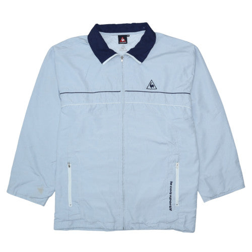 Mens UK Size XL le coq sportif Blue Windbreaker Coat