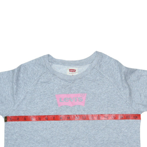 Teens UK Size 14 Levi's Grey Pullover Sweatshirt