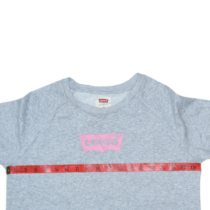 Teens UK Size 14 Levi's Grey Pullover Sweatshirt